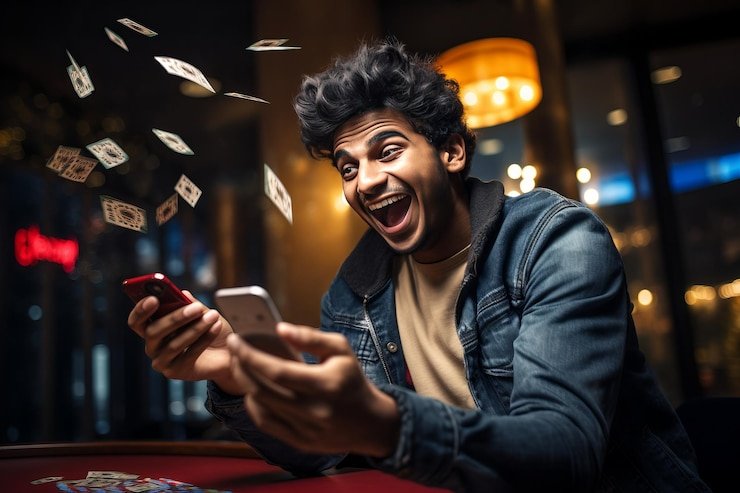 Antarmuka Hasil Pertandingan peluang77 di layar Android